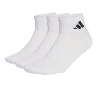 adidas Cushioned Sportswear Ankle Socks 3 Pair Pack white-white-black (001A) XXL