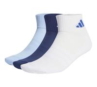 3er Pack adidas Cushioned Sportswear Ankle Socken KC9632 - dark blue/white/glow blue 40-42