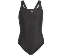 Adidas Cut 3-Streifen Badeanzug Mädchen Badeanzug, schwarz 116