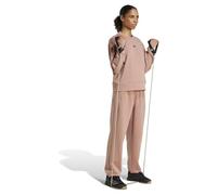 Adidas Damen-Sweatshirt D4T Knit Crew (JN7179) WarmClay Braun Größe XL