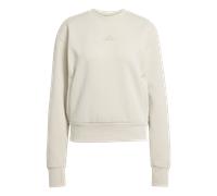 Adidas Damen Design for Training Knit Crew Sweatshirt beige S