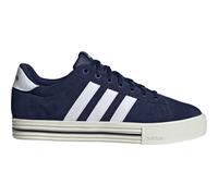 Sneaker ADIDAS SPORTSWEAR "DAILY 4.0", Damen, Gr. 42, blau (dunkelblau, ftwr weiß, sanftes weiß), Leder, Synthetik, Schuhe Sneaker (27602729-42) dunkelblau, ftwr weiß, sanftes weiß