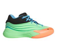 Basketballschuh ADIDAS PERFORMANCE "DAME X KIDS", Gr. 38,5, lime burst, signal coral, blau burst, Textil, Synthetik, sportlich, Schuhe, Signature-Schuh von Damian Lillard (43486510-38,5) lime burst, s