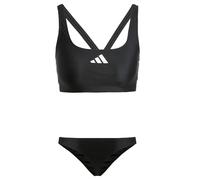 adidas 3-Streifen V-Back Bikini Damen JP0147 - black/white 40