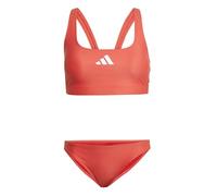 Adidas 3 Stripes V-back Bikini Rot 36 Frau