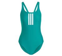 Adidas 3 Stripes V-back Swimsuit Grün 32 Frau
