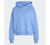 Adidas Damen 3SS Hoodie Blau S