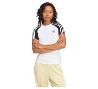 Adicolor 3-Streifen Raglan Slim T-Shirt White / Black XS