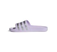 adidas Damen Adilette Aqua Slides Sandal, Ice Lavender/Matte Silver/Matte Silver, 39 EU
