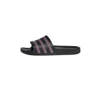 adidas Damen Adilette Aqua Slides Slipper, Core Black/Matt Purple/Core Black, 38 EU