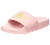 ADIDAS ORIGINALS Damen Pantolette 'ADILETTE LITE' gold / altrosa, Größe 7 gold / altrosa 40,5-41