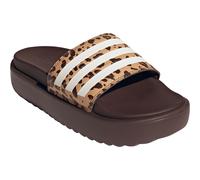 adidas Damen Adilette Platform Slides, Shadow Brown/Cloud White/Magic Beige, 37 EU