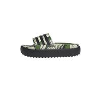 adidas Damen ADILETTE PLATFORM SLIDES, Crew Green/Core Black/Core Black, 42 EU