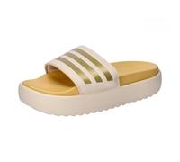 Adidas Damen Adilette Platform Slides, Crystal Sand/Gold met/semi Spark, 38 EU