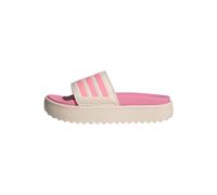 adidas Damen Adilette Platform Slides, Wonder Quartz/Beam Pink/Taupe Met, 42 EU