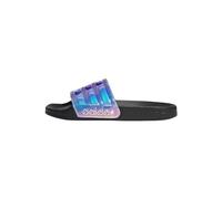 adidas Damen Adilette Shower Slides, Core Black / Iridescent / Core Black, 39 EU