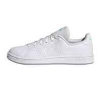 adidas Damen Advantage Sneakers, Ftwr White/Ftwr White/Pulse Mint, 38 EU
