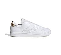 Adidas Damenschuhe Advantage Base Cloud White/Cloud White/Gold Größe 36 2/3 EU