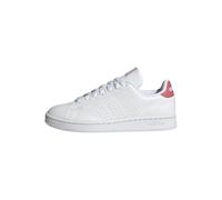 adidas Damen Advantage Sneaker, ftwwht/ftwwht/pnkstr, 38 EU