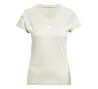Adidas Damen AEROREADY Train Essentials Minimal Branding V-Neck Tee, Wonder Alumina/White, XS