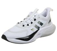 Adidas Damen Alphabounce+ Shoes Sneaker, Ftwwht/Cblack/Greone, 37 1/3 EU