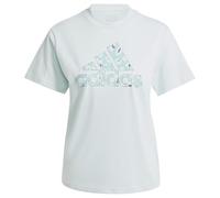 adidas Damen Animal Graphic Tee, Halo Mint, L