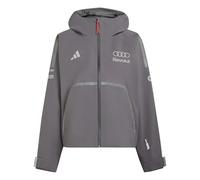 adidas Damen Audi Revolut Formula One Team 2026 Engineers & Marketing Rain Coat, grey strata, XL