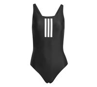 adidas Badeanzug Damen 3-Stripes V-Back JE1921 Schwarz/Weiß Größe 42