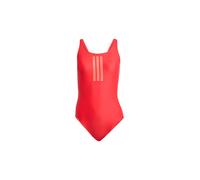 Adidas 3 Stripes V Back Swimsuit Rot 40 Damen