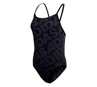 adidas Damen Badeanzug Allover Print, Black/Grey, 34, CV3617