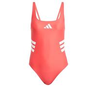 adidas Damen-Badeanzug mit 3 Streifen, U-Rücken, SELURE/PULMAG, 38