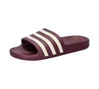 adidas Damen Badeschlappen Adilette Aqua KJ7353 39 Maroon/Off-White/Off-White