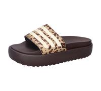 adidas Damen Adilette Plateau Slides, Shadow Brown Ftwr White Magic Beige, 42 EU