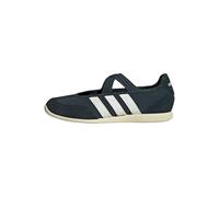 Sneaker Ballerinas ADIDAS SPORTSWEAR "BARREDA MARY JANE", Damen, Gr. 42, aurora ivy, sanftes weiß, warm vanilla, Leder, Textil, Schuhe (83778710-42) aurora ivy, sanftes weiß, warm vanilla