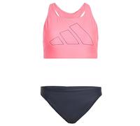 Adidas Damen Big Bars Bikini, Lucid Pink/Legend Ink, 46