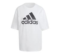 Adidas Essentials Big Logo Kurzarm-t-shirt S White / Black
