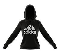 adidas Damen Bl Ft Hd Pullover Sweater, Black/White, S EU
