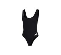 adidas Damen Bodysuit - Sport Active Essentials Cotton 3 Stripes | Bequeme Unterwäsche
