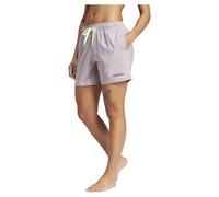 adidas Damen Branded Beach Shorts, preloved fig/Aurora Black, XL