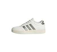 Sneaker ADIDAS SPORTSWEAR "BREAKNET 3.0", Gr. 42,5, core weiß, cyber metallic, sanftes weiß, Synthetik, sportlich, Schuhe (87195205-42,5) core weiß, cyber metallic, sanftes weiß