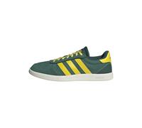 adidas Damen BREAKNET Sleek Shoes, Collegiate Green/Yellow/Off White, 42 2/3 EU