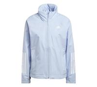 adidas Damen BSC 3-Stripes RAIN.RDY Jacket, Blue Dawn, XXL