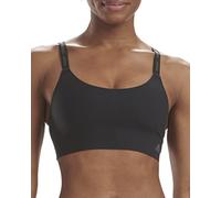 adidas Damen Bügelloser Lounge Mikro-Flex Gepolsterter BH, Blickdicht, Schwarz/Schmiedeeisen, Medium