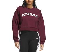adidas Damen Chenile Logo Graphic Sweatshirt Damen Maroon S