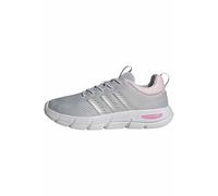 adidas Damen Cloudfoam Flex Elastic Laces Shoes, LGH solid Grey/Matte Silver/Clear pink, 38 EU