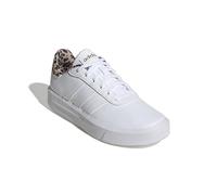adidas Damen Court Platform Shoes, Cloud white/Cloud white/magic beige, 38 2/3 EU