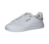 Adidas Damen Court Silk Shoes, Cloud White/Cloud White/Taupe met, 41 1/3 EU