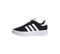 adidas Damen Court Silk Shoes, Core Black/Cloud White/Cloud White, 44 EU