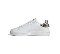 adidas Damen Court Silk Sneaker, FTWR White/FTWR White/Ecru Tint, 40 2/3 EU