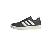 adidas Damen Courtblock Shoes, Carbon/Off White/Off White, 38 2/3 EU